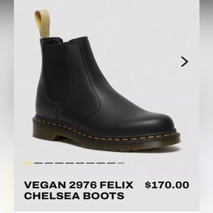 Dr Martens Vegan Felix Chelsea Doc Martens | Gently worn |